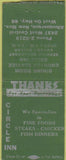 Matchbook Cover - Circle Inn Albuquerque NM Route 66 BOBTAIL