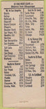 Matchbook Cover - Circle Inn Albuquerque NM Route 66 BOBTAIL