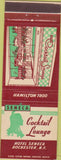 Matchbook Cover - Hotel Seneca Rochester NY