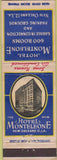 Matchbook Cover - Hotel Monteleone New Orleans LA