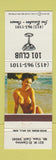 Matchbook Cover - 101 Club Mountain View CA pinup