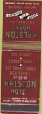 Matchbook Cover - Ralston Hotel Columbus GA