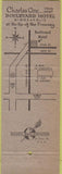 Matchbook Cover - Motel Boulevard Minneapolis MN