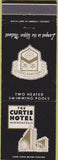 Matchbook Cover - Curtis Hotel Minneapolis MN