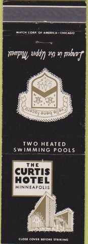 Matchbook Cover - Curtis Hotel Minneapolis MN