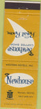 Matchbook Cover - Newhouse Hotel Salt Lake City UT