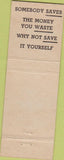 Matchbook Cover - Madison Bank Trust WI