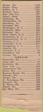 Matchbook Cover - Argo Fare Claxton GA BOBTAIL