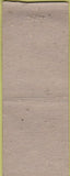 Matchbook Cover - Reliance Hotel Soudertown PA BOBTAIL