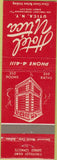 Matchbook Cover - Hotel Utica NY