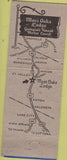 Matchbook Cover - Moss Oaks Lodge Perry GA