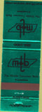 Matchbook Cover - Middle Tennessee Bank