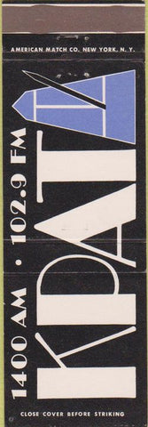 Matchbook Cover - KPAT Radio AM FM
