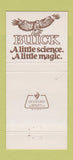 Matchbook Cover - 1978 Buick Len Immke Opel Rolls Royce 30 Strike