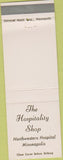 Matchbook Cover - Hospitality Shop Minneapolis MN Northwestern