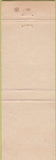 Matchbook Cover - Jefferson Hotel Waterville ME