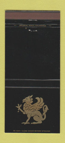 Matchbook Cover - Art Museum Restaurant Philadelphia PA 30 Strike