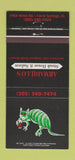 Matchbook Cover - Armadillo's Steak House Coral Springs FL 30 Strike