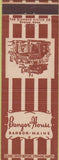 Matchbook Cover - Bangor House Bangor ME