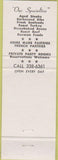 Matchbook Cover - Wilson's Town N Country Restaurant Sioux Falls ND