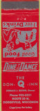 Matchbook Cover - Don Q Inn Dodgeville WI