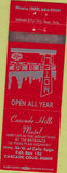 Matchbook Cover - Cascade Hills Motel Cascade CO