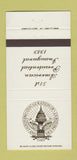 Matchbook Cover - 1989 Presidential Election George Bush Dan Quayle  30 Strike