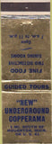 Matchbook Cover - New Underground Copperama Hough MI