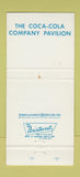 Matchbook Cover - 1964 New York City World Fair Coca Cola soda 30 Strike