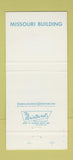 Matchbook Cover - 1964 New York City World Fair Missouri Building 30 Strike