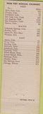 Matchbook Cover - Colonial Drive In Restaurant Fort Morgan CO STAIN