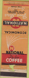 Matchbook Cover - National Brand Coffee WORN