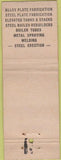 Matchbook Cover - Nooter Boiler Works St Louis MO