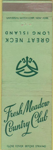 Matchbook Cover - Fresh Meadow Country Club Great Neck Li