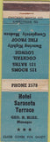 Matchbook Cover - Motel Oakland MD orange