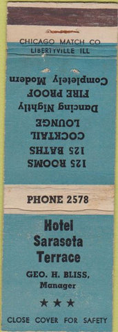 Matchbook Cover - Motel Oakland MD orange