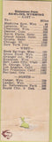 Matchbook Cover - Ideal Motel Rawlins WY