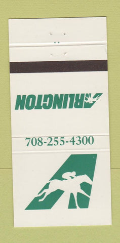 Matchbook Cover - Arlington Horse Racing 30 Strike
