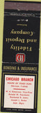 Matchbook Cover - Fidelity Deposit Co Chicago IL WEAR