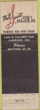 Matchbook Cover - Phil Smidt Son Hammond IN restaurant CREASE