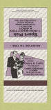 Matchbook Cover - Sports Picks Phone Line Dating 30 Strike