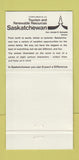 Matchbook Cover - Saskatchewan Tourism Rabbit WEAR 30 Strike