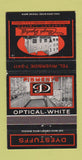 Matchbook Cover - Clough Dyestuff Pigments Dyeing Montreal QC 30 Strike