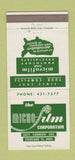 Matchbook Cover - Micro Film Corporation Cleveland OH 30 Strike