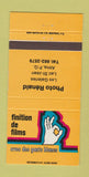 Matchbook Cover - Finition de Films Alma QC Photo Renald 30 Strike