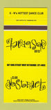 Matchbook Cover - Club Abstract Kitchener ON 30 Strike