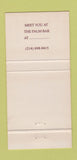Matchbook Cover - Palm Bar 30 Strike