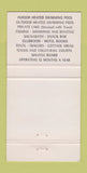 Matchbook Cover - Four Seasons Nature Park Freelton ON 30 Strike