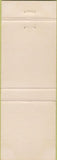 Matchbook Cover - Carl Alstat Funeral Director Mount City IL WORN
