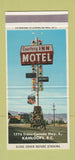 Matchbook Cover - Courtesy Inn Motel Kamloops BC 30 Strike